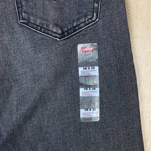 Levi’s 569 Black Stone Wash Denim Loose Straight - Picture 3 of 4